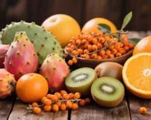 ビタミンCの巨人：最高のビタミンC含有量を誇る果物とは？