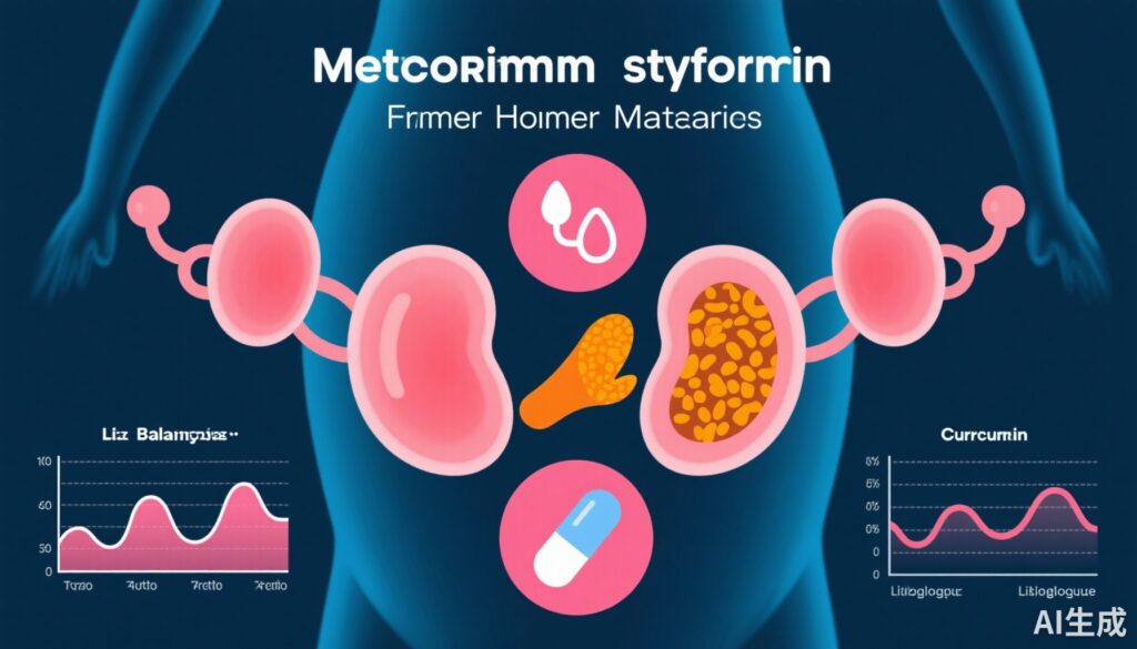 Enhanced Therapeutic Benefits of Combined Metformin and Curcumin in Women with Polycystic Ovary Syndrome: Results from a Factorial Clinical Trial