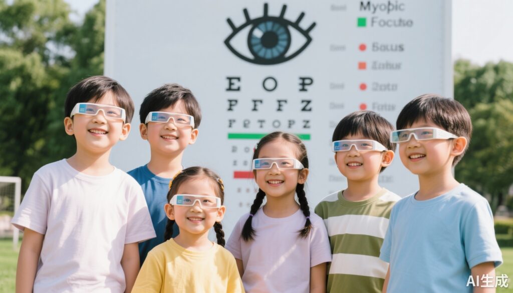 Kính đa đoạn tối ưu hóa độ mờ với và không có atropin: Một hướng mới trong việc phòng ngừa cận thị