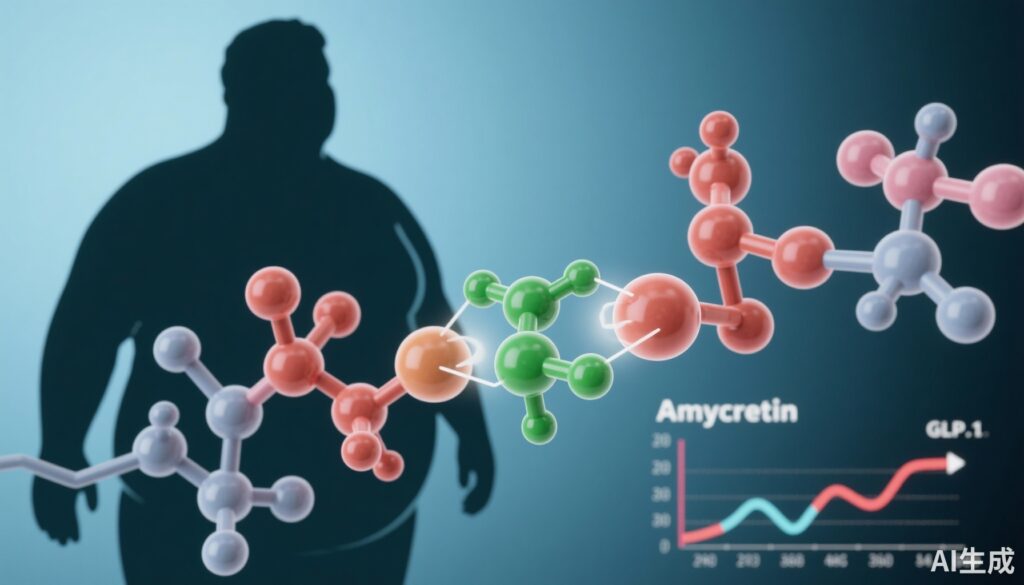 Amycretin：一种用于治疗超重和肥胖的首创新型双重GLP-1和胰淀素受体激动剂