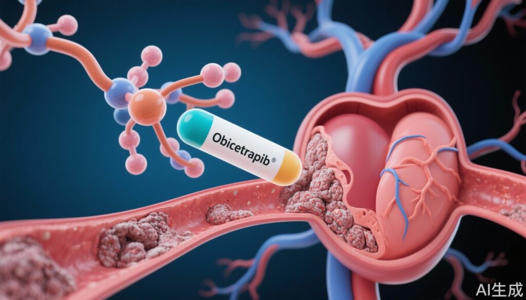 Obicetrapib: 高心血管リスク患者のLDLコレステロール低下における有望な進展