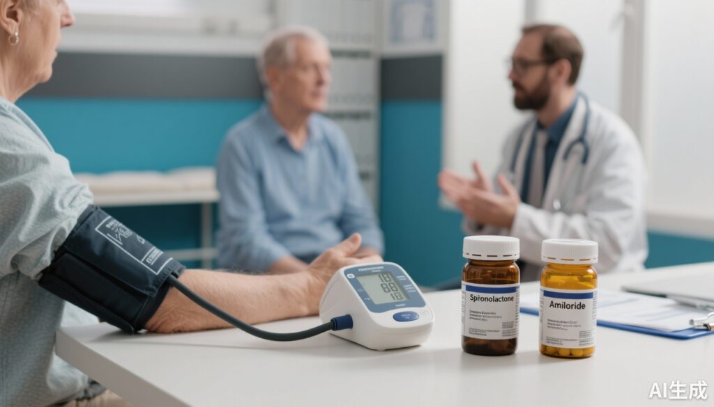Amiloride so với Spironolactone trong điều trị huyết áp cao kháng trị: Một lựa chọn mới được chứng minh bởi bằng chứng từ thử nghiệm ngẫu nhiên
