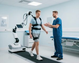 Cải thiện phục hồi đi bộ mãn tính sau đột quỵ: Kết hợp huấn luyện cường độ cao theo khoảng thời gian với liệu pháp hỗ trợ robot