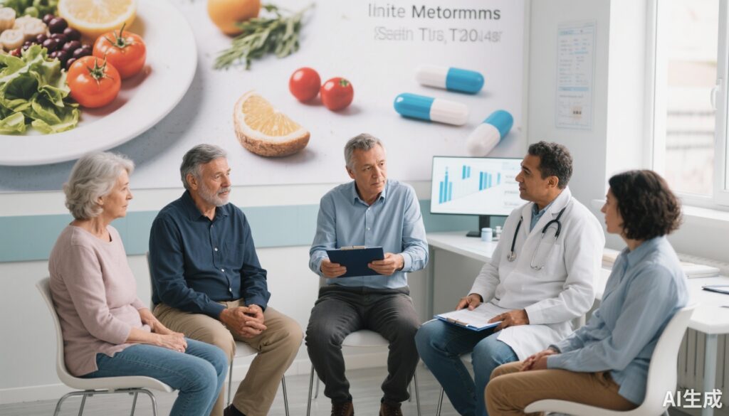 Metformin với hoặc không có chế độ ăn Địa Trung Hải giảm đáng kể nguy cơ tiểu đường trong hội chứng chuyển hóa: Những hiểu biết từ Thử nghiệm MeMeMe