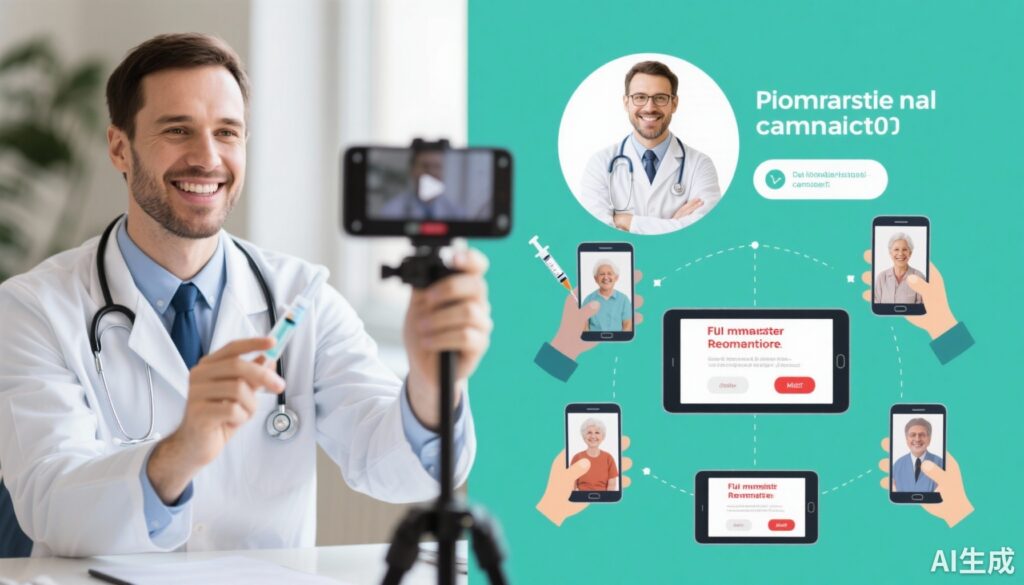 Impact of Physician-Personalized Videos and Infographics on Influenza Vaccination Rates: Findings from a Randomized Clinical Trial