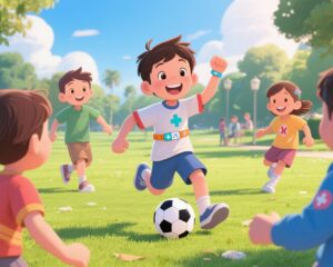 Khám phá sức khỏe tâm thần ở trẻ em mắc bệnh mãn tính: Vai trò quan trọng của hoạt động thể chất và chơi xã hội