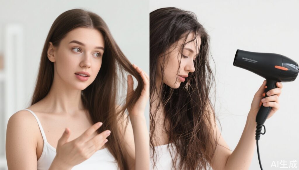 Sấy Tự Nhiên hay Sấy Bằng Máy? Cách Chăm Sóc Tóc Tốt Nhất Sau Khi Gội