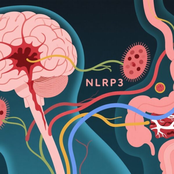 NLRP3 Inflammasome and Gut Microbiota-Brain Axis: Emerging Insights into White Matter Injury After Intracerebral Hemorrhage