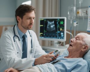 Nâng cao chăm sóc của bác sĩ nội trú trong trường hợp khó thở không xác định bằng siêu âm tim phổi tại điểm chăm sóc: Giảm thời gian nằm viện và chi phí