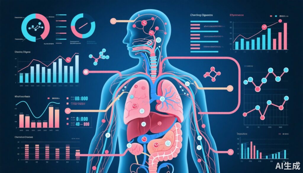 Unraveling the Hidden and Measured Drivers of Chronic Disease Accumulation Across Organ Systems