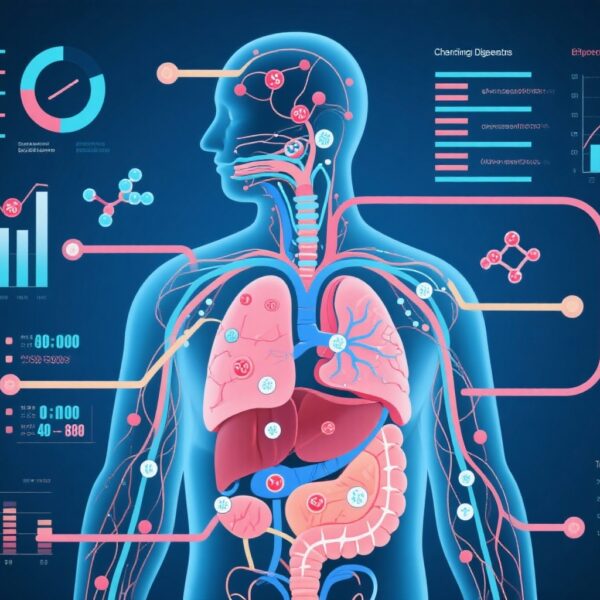 慢性疾患蓄積の臓器系間の隠れた要因と測定可能な要因の解明