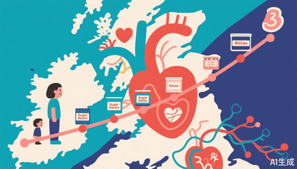 Early Life Sugar Restriction and Its Lasting Impact on Adult Cardiovascular Health: Insights from a Natural Experiment