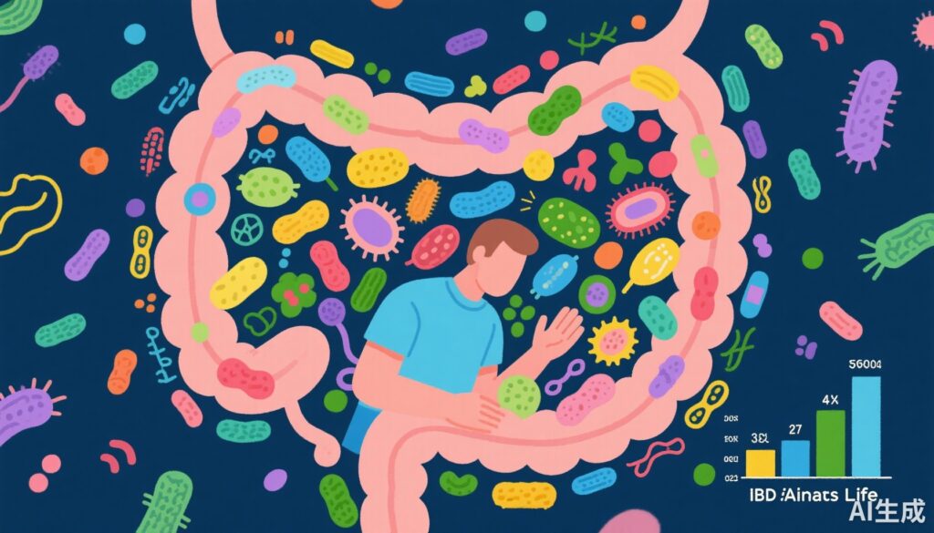 肠道微生物群作为炎症性肠病生活质量损害的关键决定因素