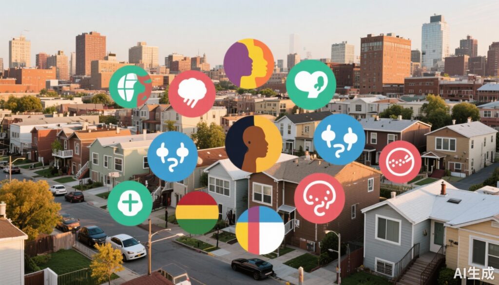 Neighborhood Social Vulnerability and Racial Disparities in Schizophrenia Spectrum Disorder Prevalence: Insights from a National US Study