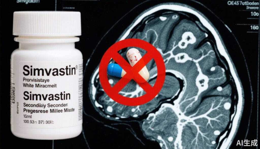 Simvastatin Fails to Slow Disability Progression in Secondary Progressive Multiple Sclerosis: Insights from the Phase 3 MS-STAT2 Trial