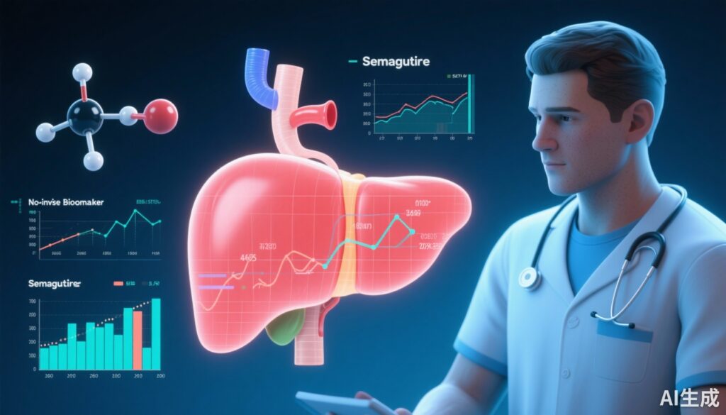 Noninvasive Biomarkers Track Semaglutide Efficacy in Metabolic Dysfunction-Associated Steatohepatitis