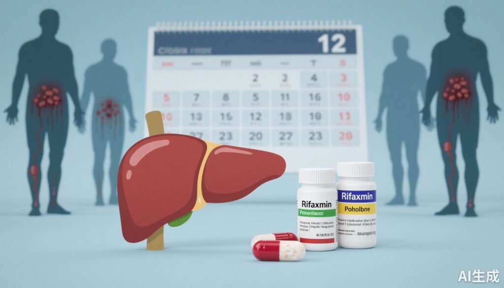 Rifaximin’s Role in Severe Cirrhosis with Ascites: Insights from a Randomized Controlled Trial