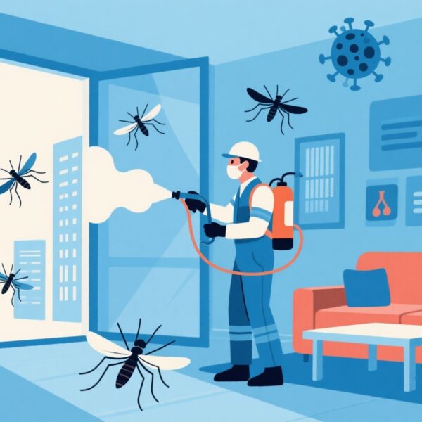 アエデス媒介ウイルス予防のための標的室内残存散布の効果と課題:クラスター無作為化試験からの洞察