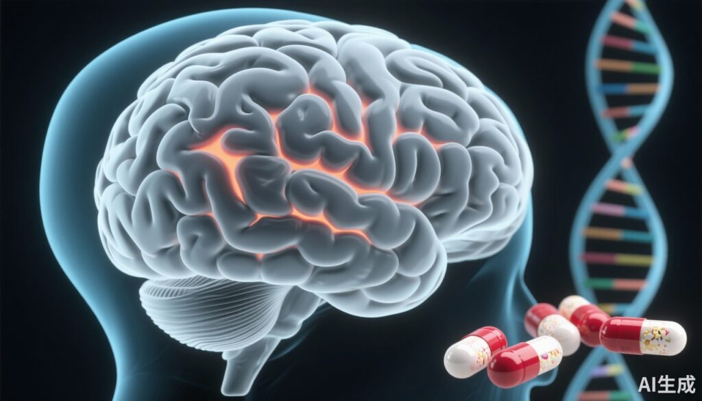 Ảnh hưởng của gen đa gen và gánh nặng kháng cholinergic: Giải mã tác động đồng thời lên nhận thức và cấu trúc não trong các rối loạn phổ tâm thần