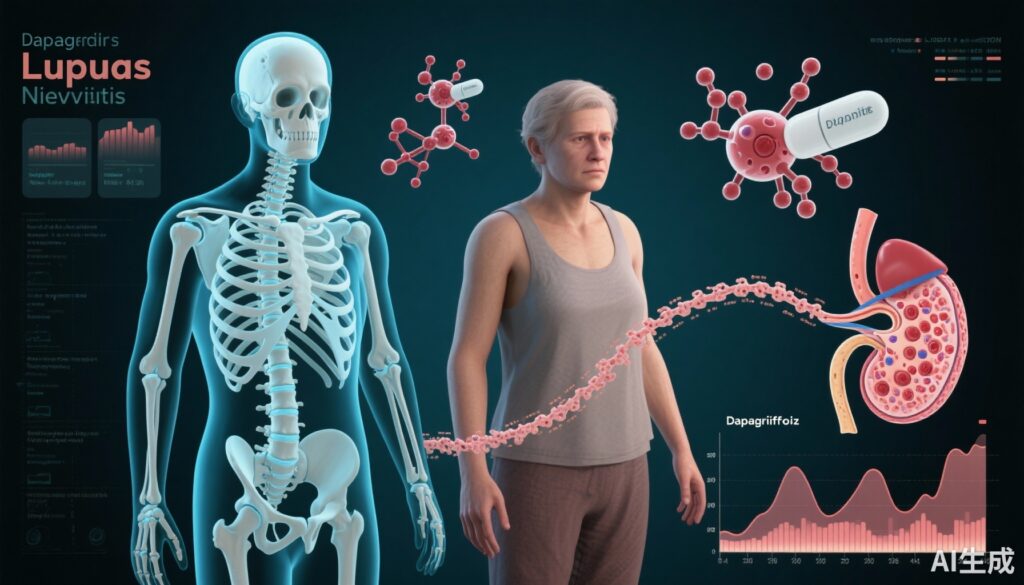 Đánh giá tác động của dapagliflozin đối với sức khỏe xương trong lupus thận: Những hiểu biết từ một thử nghiệm ngẫu nhiên, giả dược, mù đôi