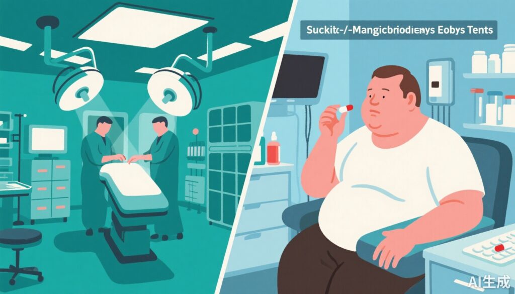 Comparative Effectiveness and Costs of Bariatric Surgery Versus GLP-1 Receptor Agonists in Obesity Management