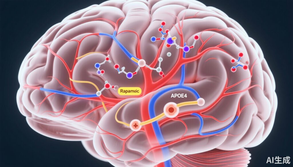 Rapamycin để Phòng Ngừa Alzheimer ở Người Mang Gen APOE4: Khôi Phục Chức Năng Trao Đổi Chất Não và Sức Khỏe Mạch Máu