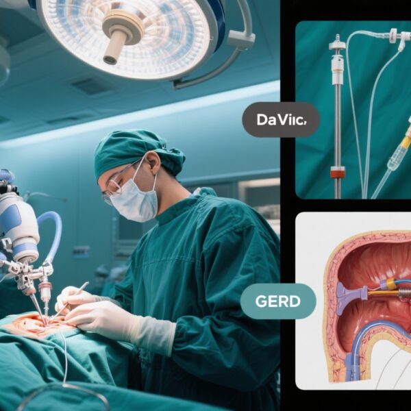 达芬奇辅助与腹腔镜尼森胃底折叠术治疗GERD：系统评价和荟萃分析