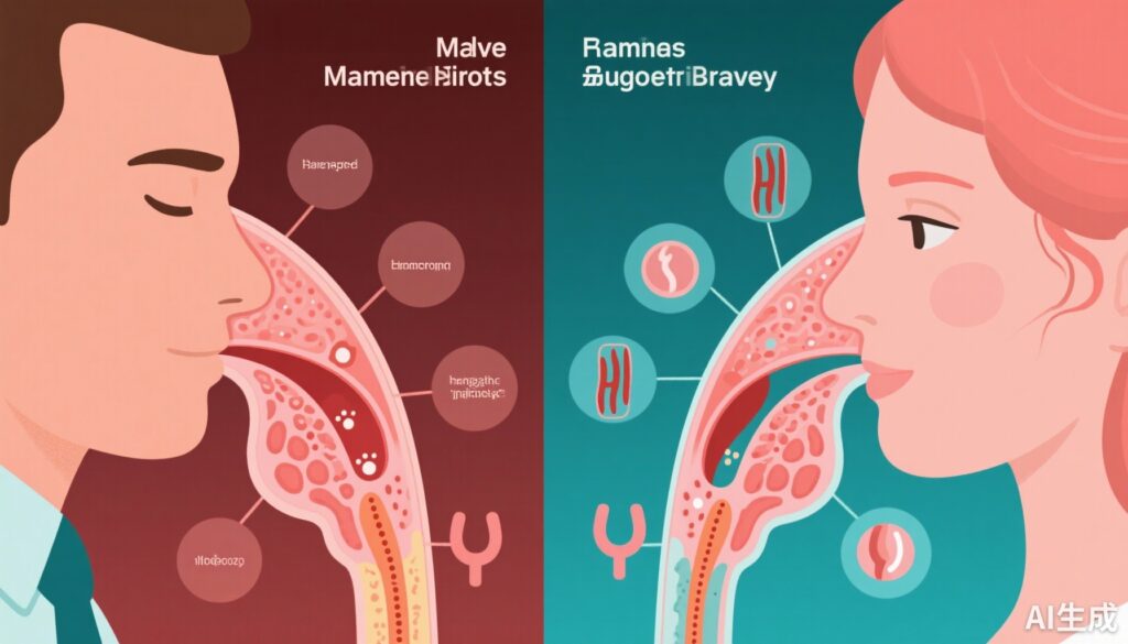 Gender Differences in Chronic Rhinosinusitis: Insights into Diagnosis and Biomarkers
