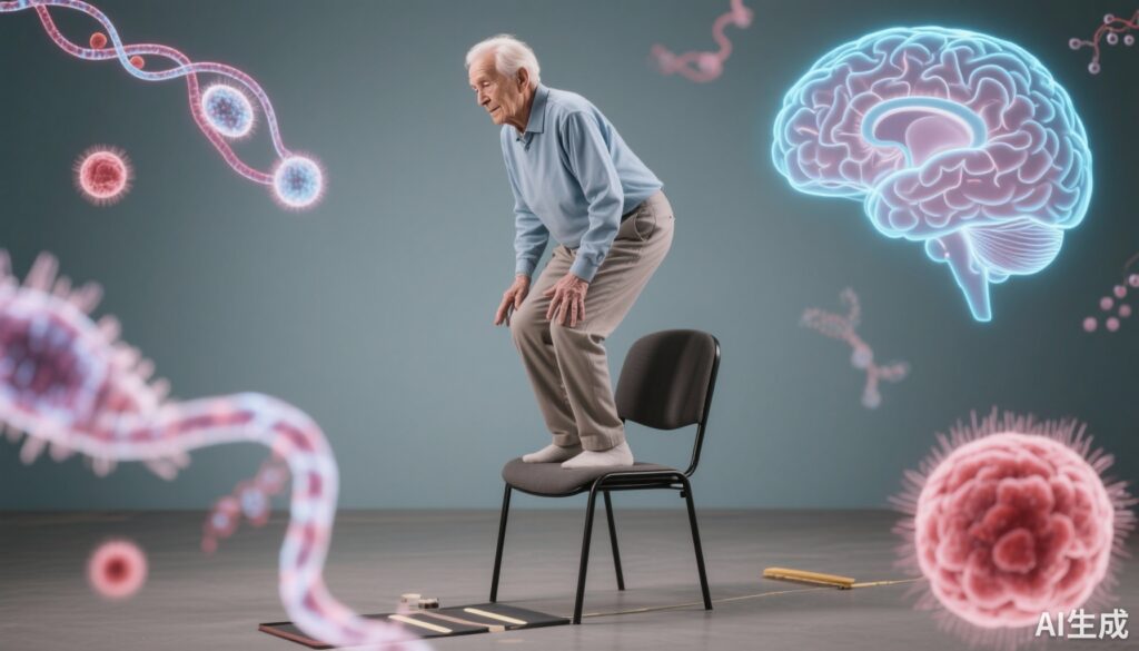 Các dấu hiệu sinh học trong máu của bệnh Alzheimer dự đoán sự suy giảm sức cơ dài hạn ở người cao tuổi