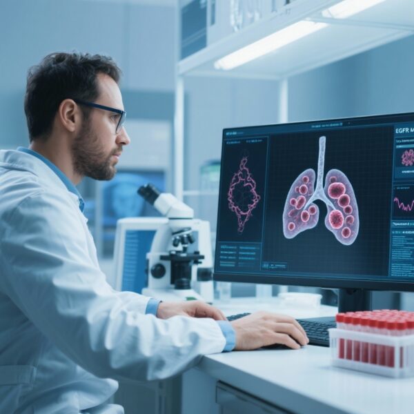 Sự Sống Còn Được Cải Thiện trong NSCLC Biến Đổi EGFR: Tác Động của Amivantamab-Lazertinib so với Osimertinib