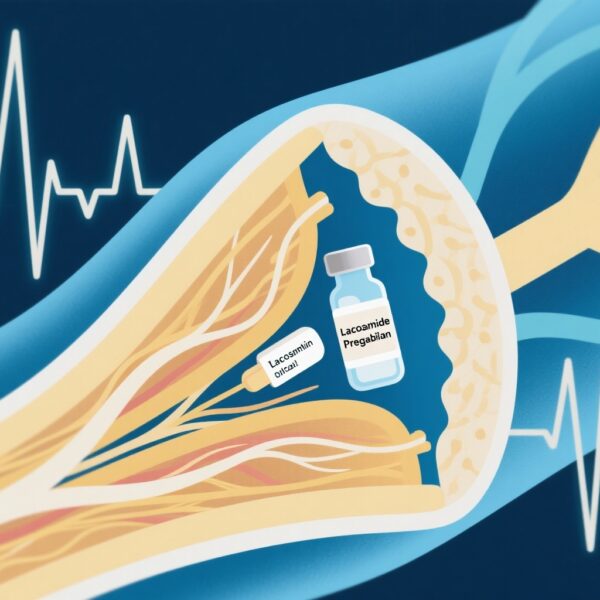 Lacosamide Lowers Peripheral Nerve Excitability in Large Myelinated Fibers: Randomized Crossover Evidence and Biomarker Implications