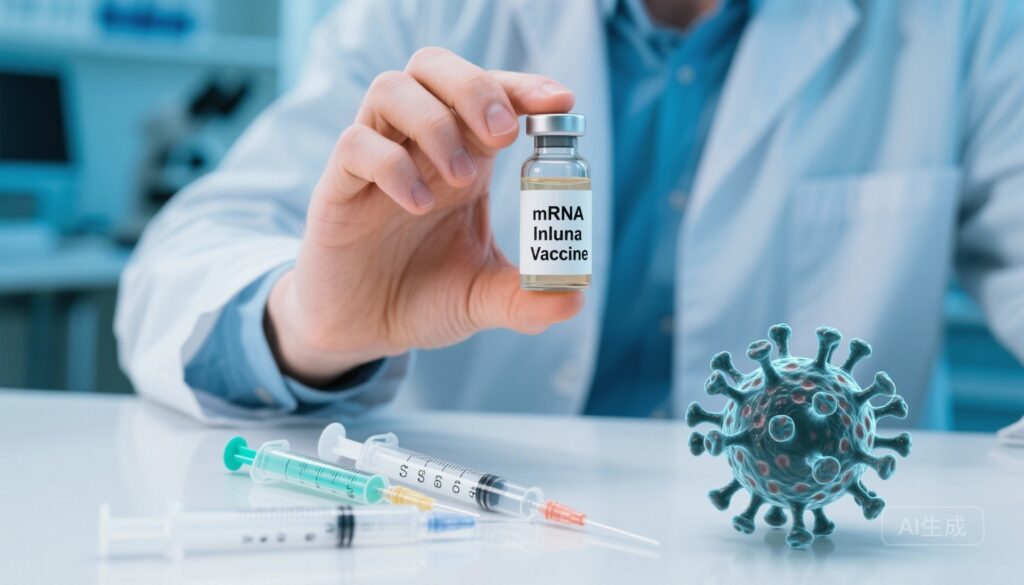 Pfizerの変異型mRNA四価インフルエンザワクチン、第3相試験で承認済み不活化ワクチンと比較して34.5%の相対効果を示す