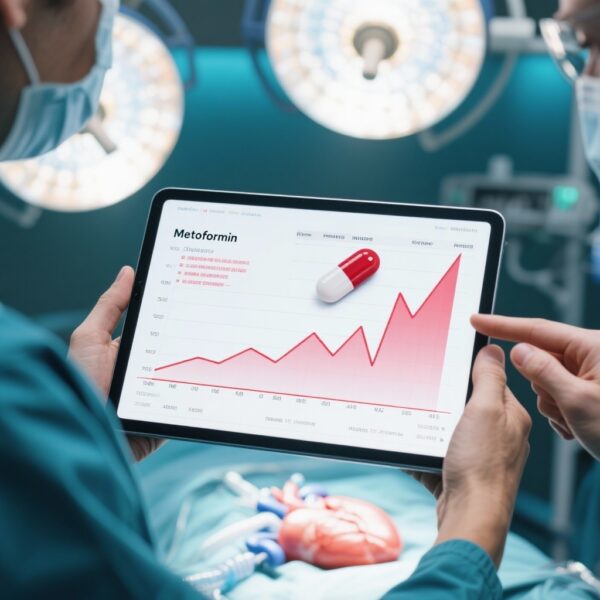 メトホルミン曝露と心臓手術後の30日死亡率が最大81%低下：AHA 2025 MIMIC-IVコホート研究の評価