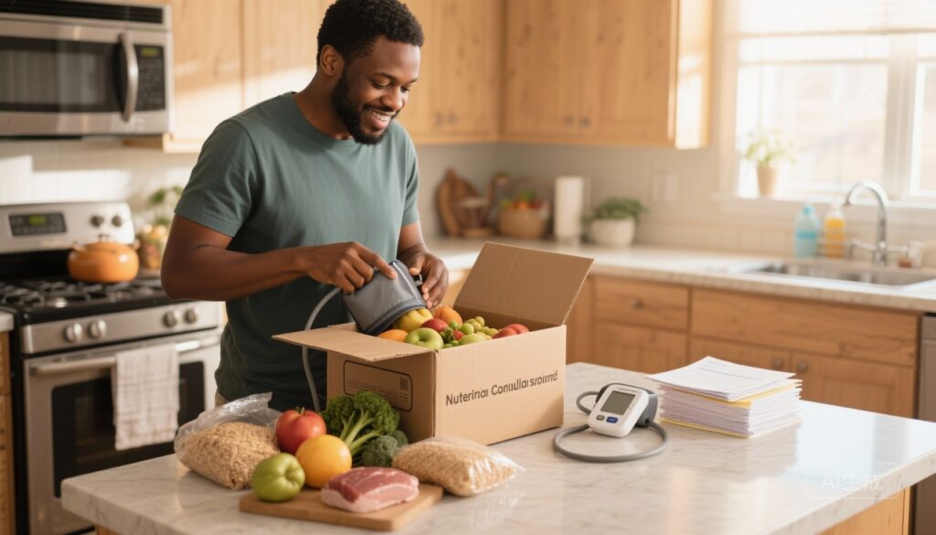 Home‑Delivered DASH Groceries Lower Blood Pressure and LDL in Black Urban Residents — but Benefits Fade After Support Ends
