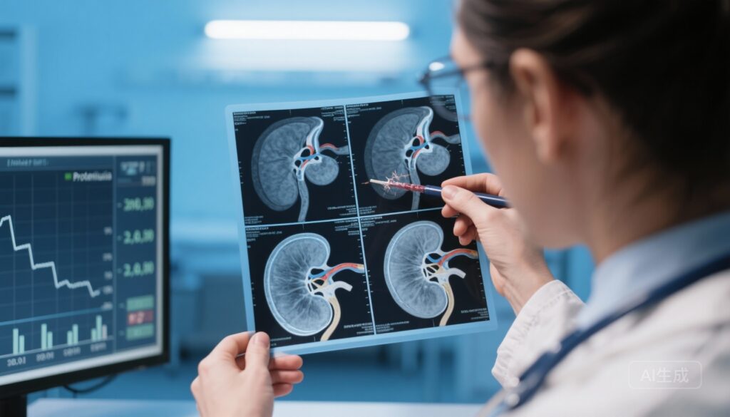 AtaciceptはIgA腎症の蛋白尿を削減——B細胞および補体を標的とする新興療法の比較