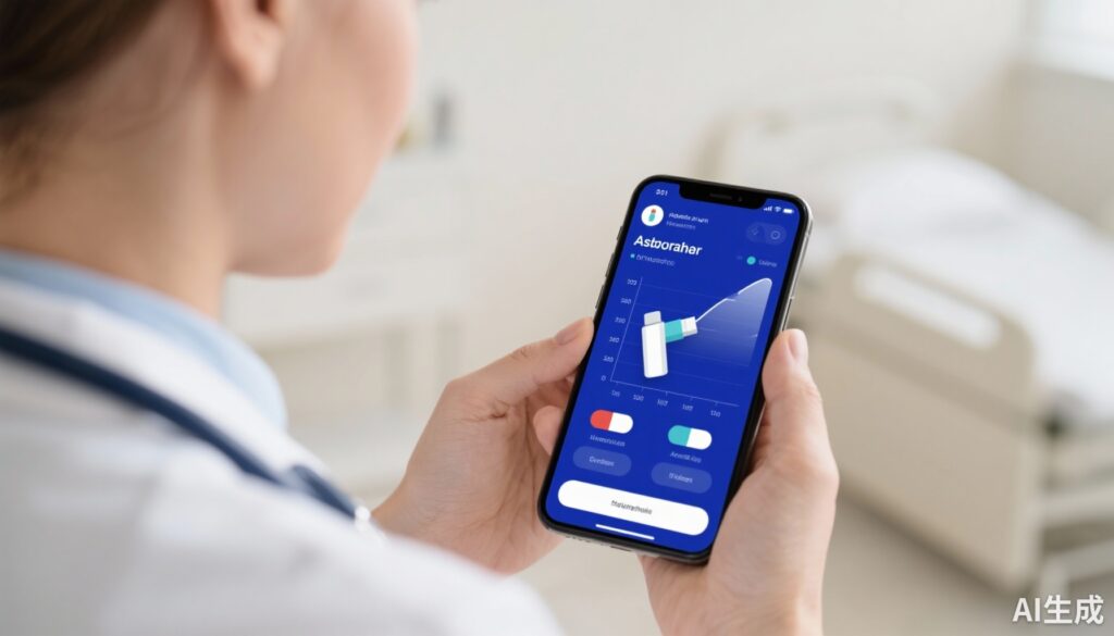 ICS-福莫特罗使用者报告的依从性较低，但SABA使用较少：来自MASK-air哮喘应用的真实世界证据