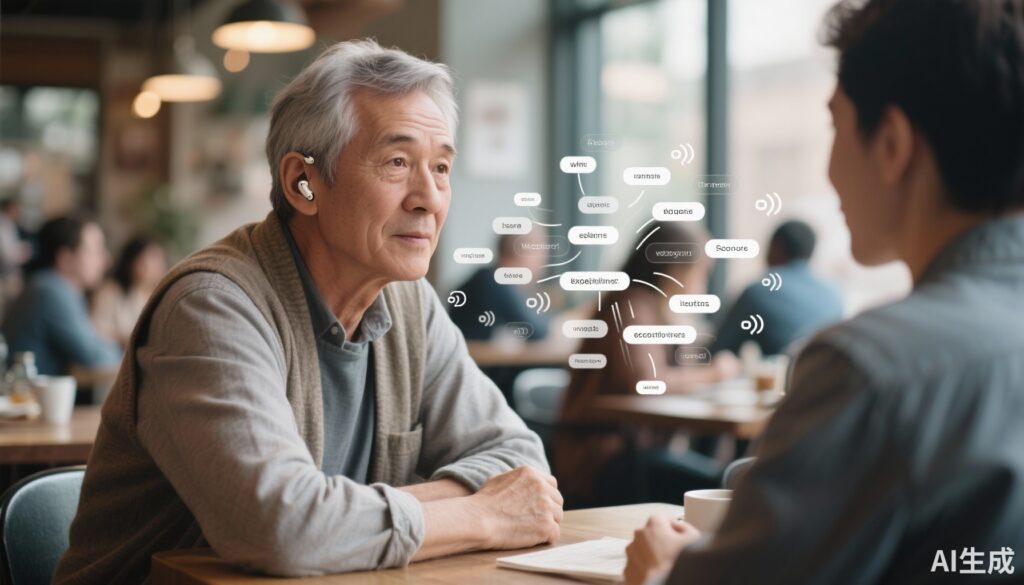 聴覚障害は聴取が困難な場合の意味予測を遅らせます：認知負荷によって二段階予測が損なわれる