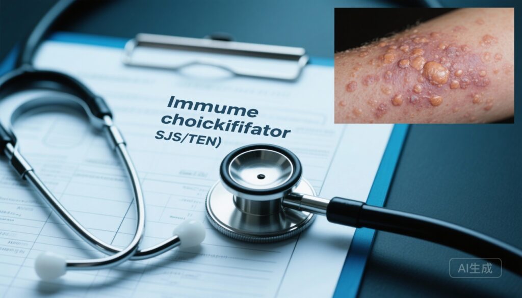 Immune Checkpoint Inhibitors Amplify Risk and Delay Onset of SJS/TEN: Evidence for a Two‑Hit Mechanism
