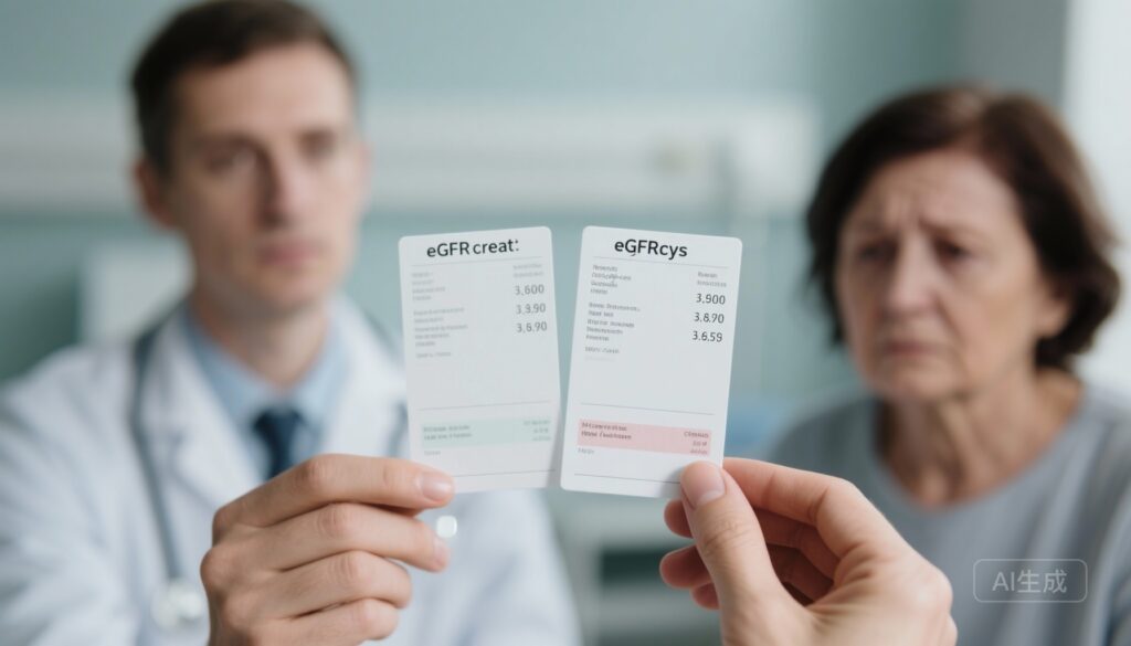 When Cystatin C Says the Kidneys Are Worse: Discordant eGFR and High Risk — Findings from 860,000+ Patients