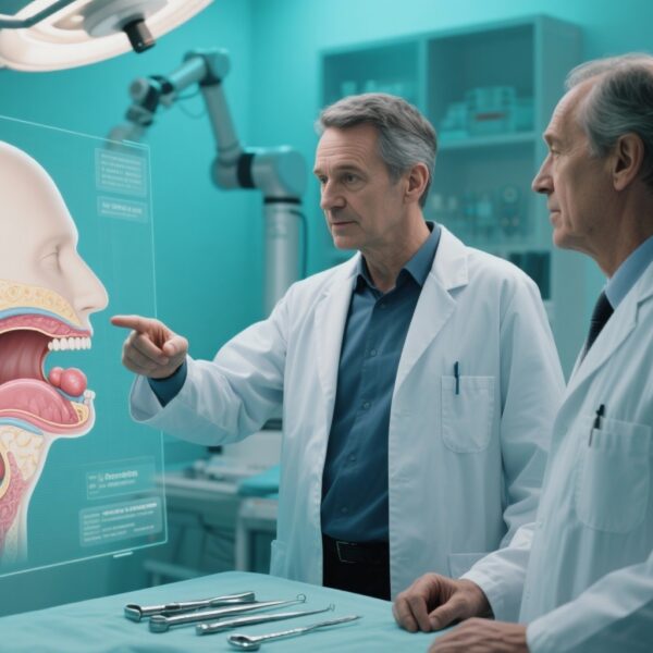 Phẫu thuật robot qua đường miệng một bên cho ung thư amidan liên quan đến HPV có vẻ an toàn — Phẫu thuật amidan đối diện hai bên có thể gây hại mà không có lợi ích rõ ràng