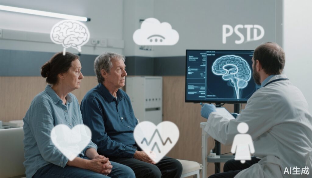 Depression, Anxiety and PTSD Associated With Earlier Onset of Alzheimer’s Disease: Psychiatric Burden Lowers Age at Symptom Onset