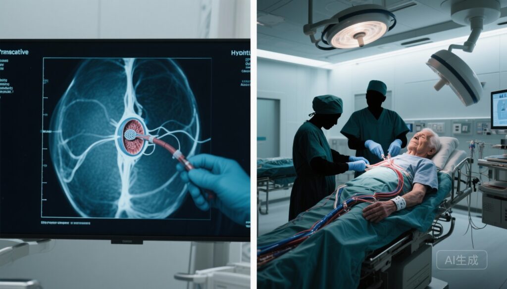 Chiến lược Percutaneous (TAVI + PCI được hướng dẫn bằng FFR) hiệu quả hơn SAVR + CABG sau 1 năm ở bệnh nhân ≥70 tuổi mắc hẹp van động mạch chủ nặng và bệnh động mạch vành phức tạp: Kết quả của Thử nghiệm ngẫu nhiên TCW