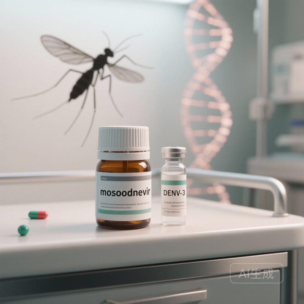 Daily High‑Dose Mosnodenvir Significantly Lowers DENV‑3 Viremia in a Human Challenge — Proof‑of‑Concept with Early Resistance Signals