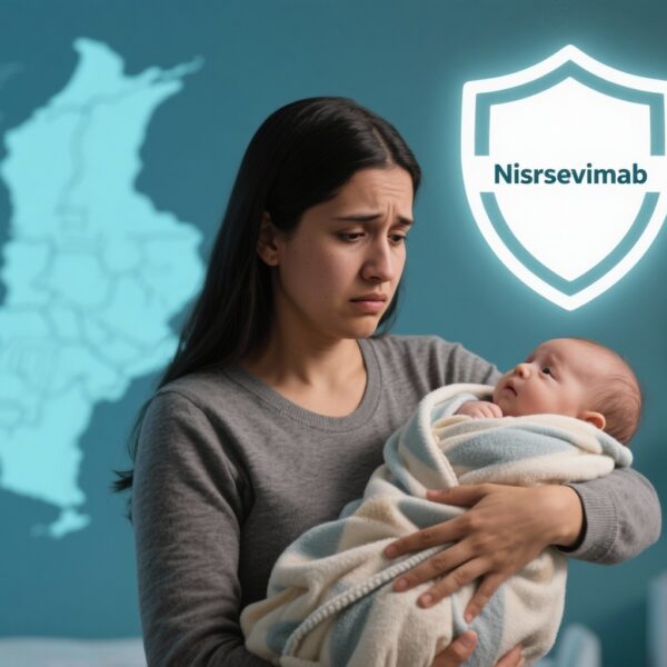 チリの初の大規模RSV対策におけるニルセビマブ：乳児のRSV入院が76％、ICU入院が85％減少