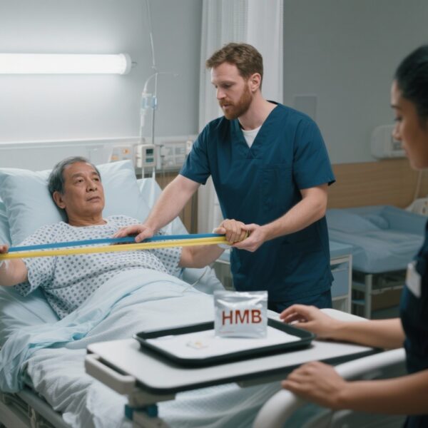 ICU中的抗阻训练改善肌肉、功能和生存率——HMB仅带来适度益处