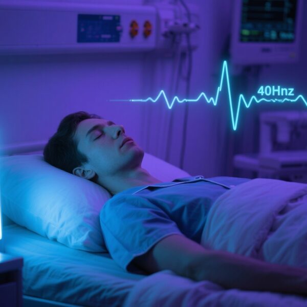 40‑Hz Light During Sleep Evokes Gamma Activity Without Disrupting Sleep: A Feasibility Step Toward Noninvasive Dementia Therapies