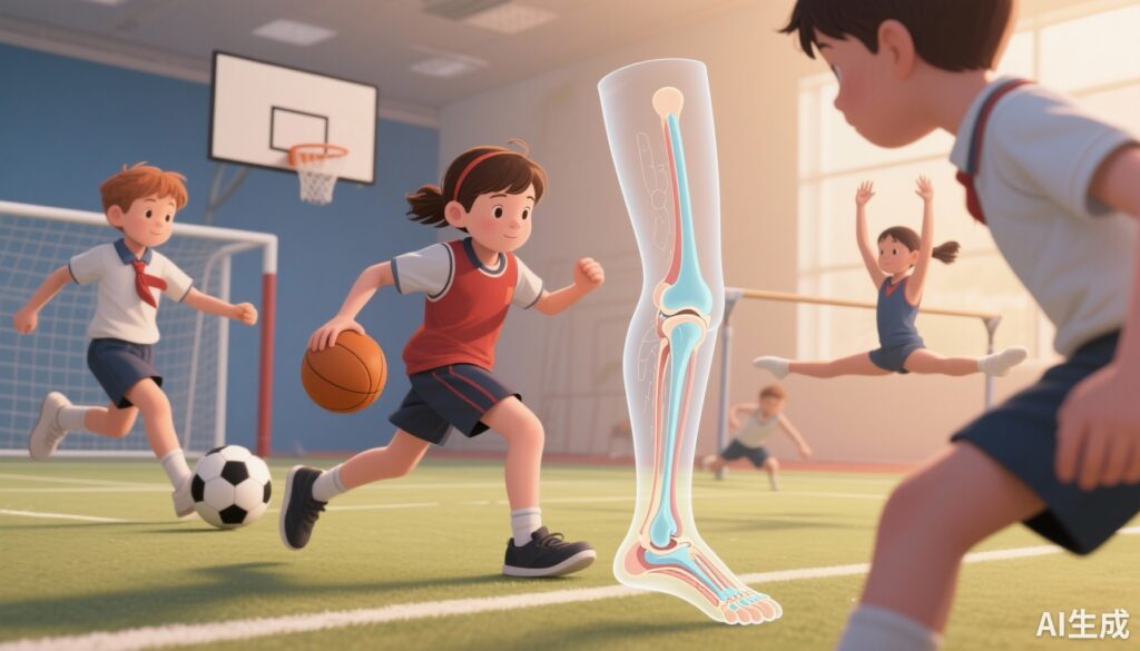 一般的な青少年スポーツが下肢アポフィジットを予測:発症率、期間、および実用的な意味