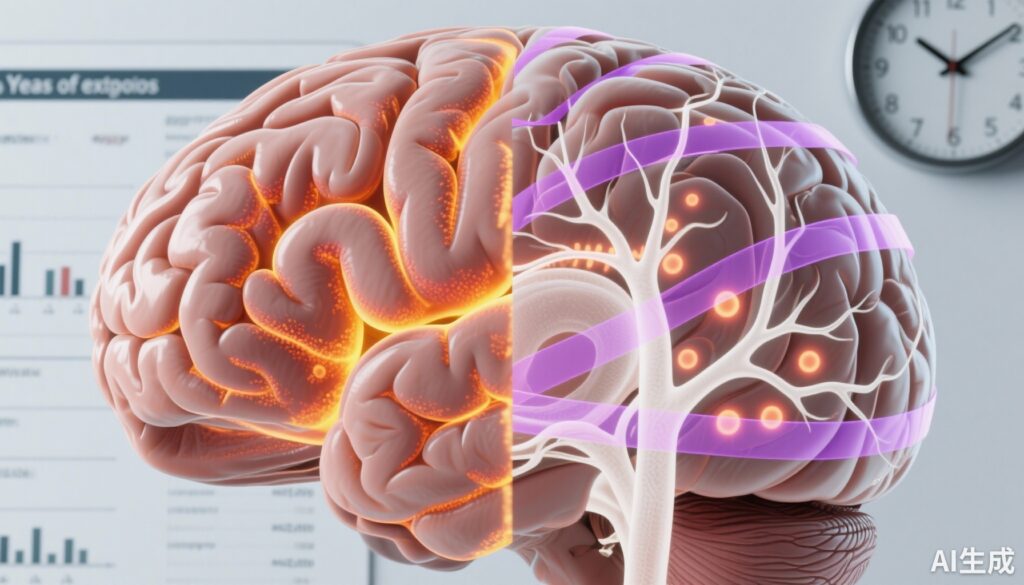 Tau 将淀粉样蛋白、血管负担、加速临床衰退联系起来,揭示了白质损伤和淀粉样蛋白在痴呆进展中的协同作用