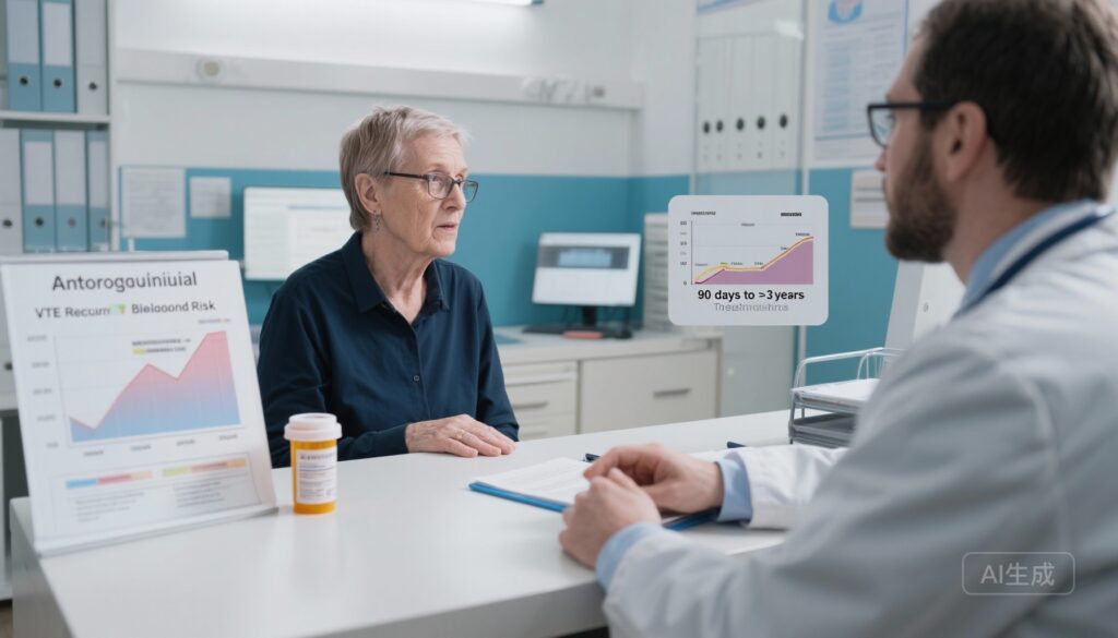 Continuing Anticoagulation After Unprovoked VTE Lowers Recurrence but Raises Bleeding — Real‑World Target Trial Emulation Shows Net Clinical Benefit