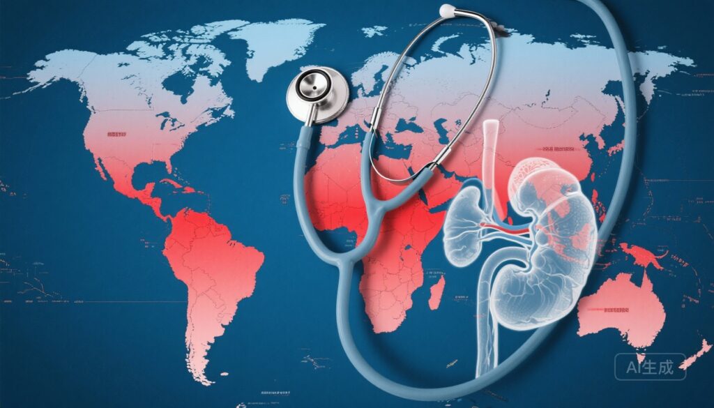 世界慢性腎臓病患者数現在7億8800万人（1990年-2023年）：増加する有病率、死亡率の上昇、および重要な心血管リスク